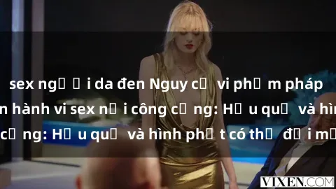 sex người da đen Nguy cơ vi phạm pháp luật khi thực hiện hành vi sex nơi công cộng: Hậu quả và hình phạt có thể đối mặt